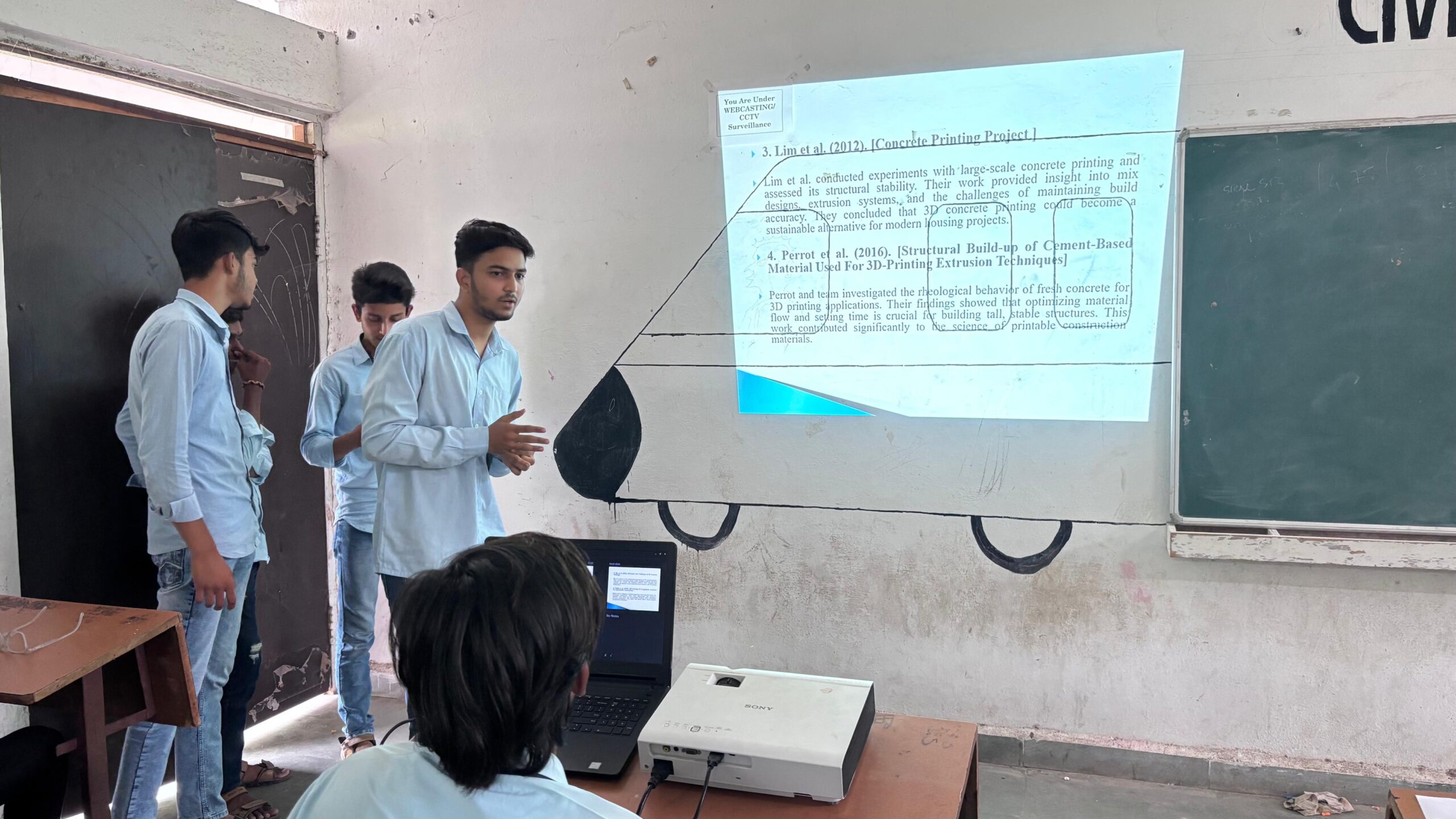 Civil Engineering student activity